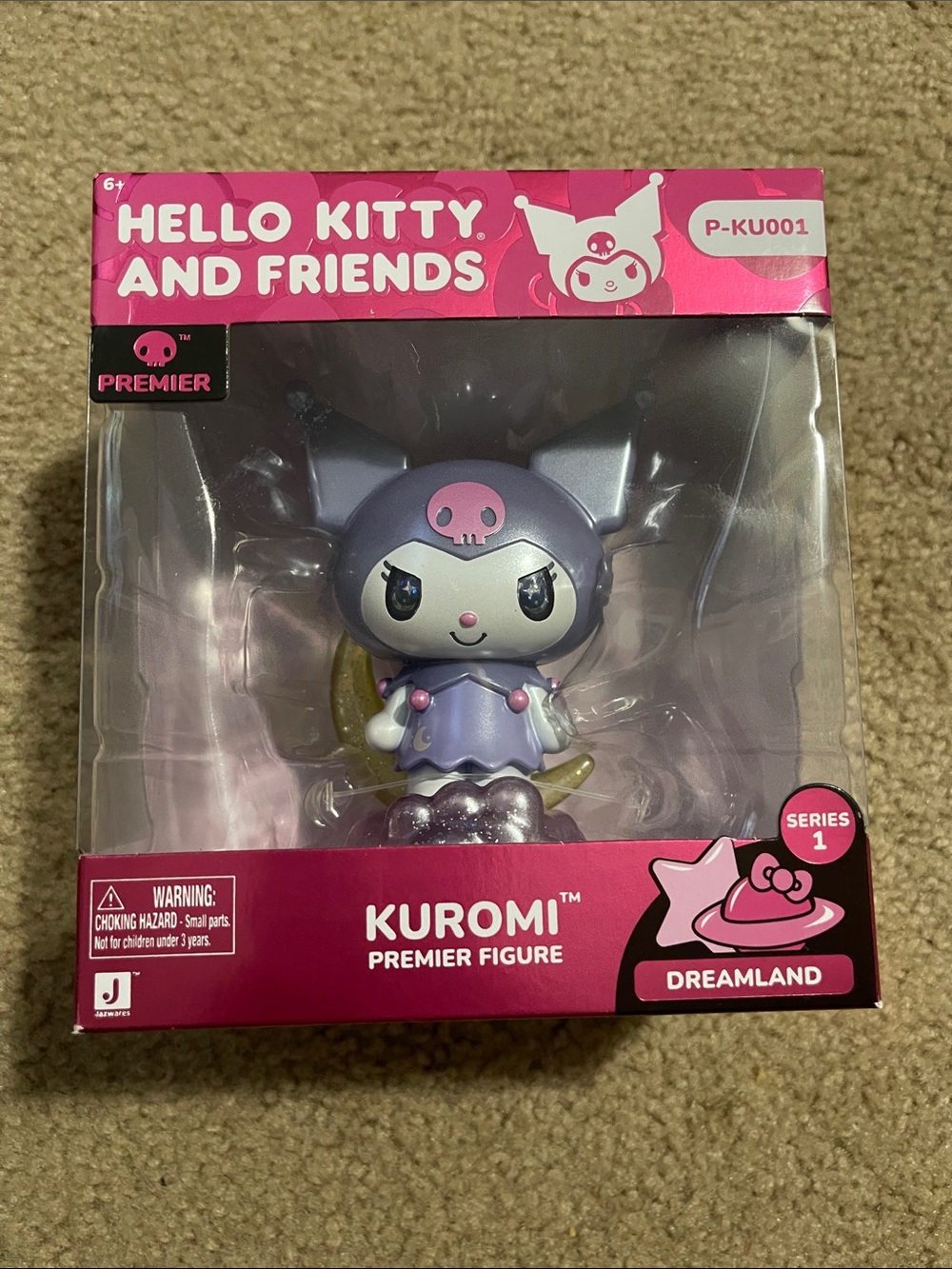 Sealed Premier Kuromi Figure – Purple and Pink Hello Kitty & Friends Collectible